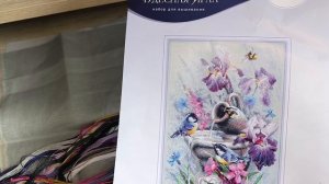 Не смогла удержаться и стартую/2 старта и 1 продвижение/цветы, весна, улитка/вышивка крестом