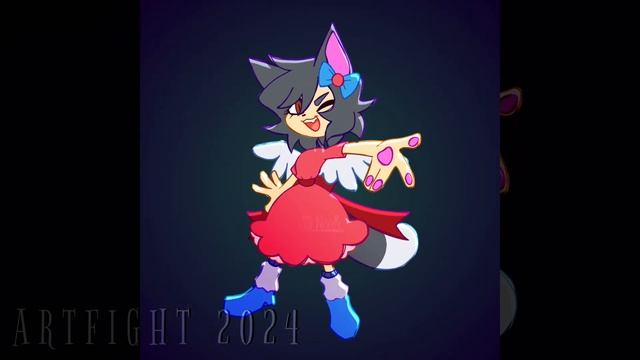 Stuff I did from Artfight 2024 | PART 2 | credits in description смотреть онлайн