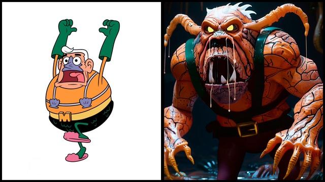 SpongeBob SquarePants as MONSTERS - All Characters смотреть онлайн