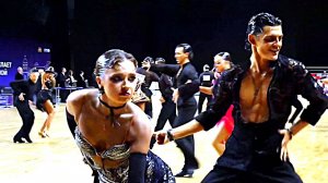 Спортивные бальные танцы. Чемпионат России 2024 1/2  ЧА ЧА ЧА