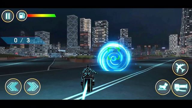 Neon Bike Rider: Racing Game || Bike Racing Games || Tron Legacy Neon  Light Bike Games
