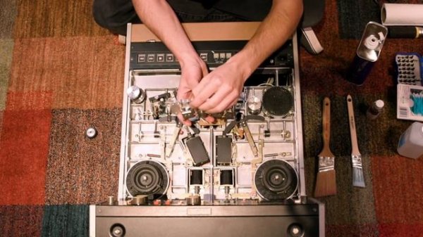 Otari MX-55T-M Mastering Tape Machine Cleaning & Restoration