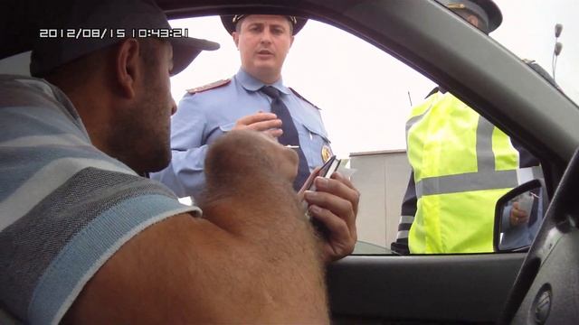 Москва Пост ДПС пикет № 14 Садовод 15.08.2012 г. часть 1