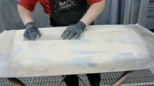 Ремонт капота часть 6/9 шлифование шпаклёвок, абразивы и инструменты смотреть онлайн