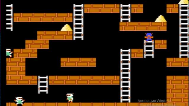 Lode Runner. 18 уровень прохождение!!!! смотреть онлайн