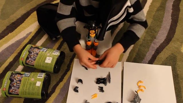 How to make Lego HERO Factory Combiner: Nex 3.0 and Stringer 3.0 смотреть онлайн