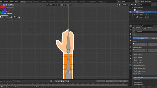 Rig grease pencil in blender смотреть онлайн