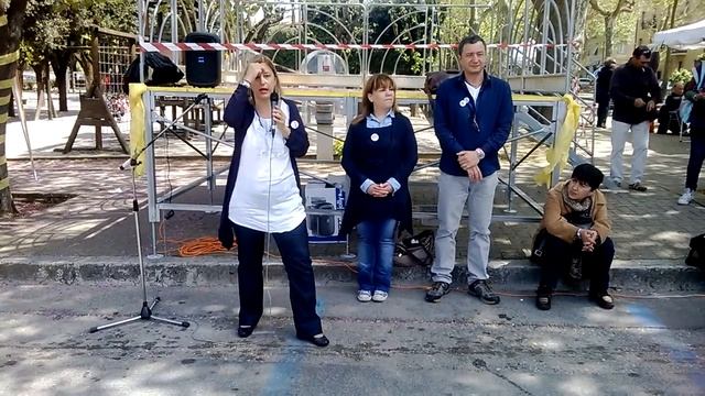 Roberta Lombardi M5S.Amelia 26/04/2014 смотреть онлайн