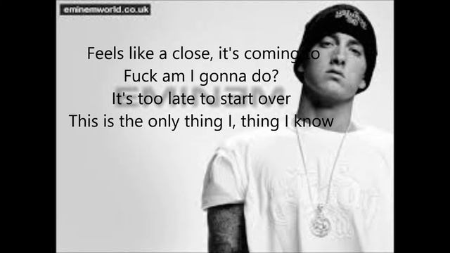 Eminem- Guts over Fear Ft.Sia (Lyrics) смотреть онлайн