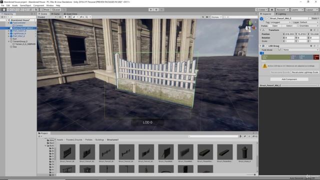 Unity Level Design Abandoned House смотреть онлайн