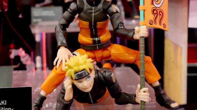 New Sh Figuarts Naruto & Demon Slayer action figures on display Tamashii Nations смотреть онлайн