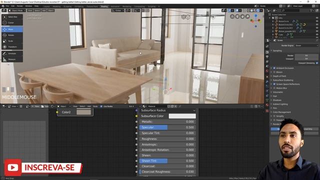 Material de Porcelanato SEM TEXTURA - Blender 2.8/eevee/Cycles смотреть онлайн