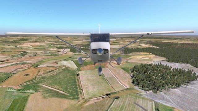 X Plane 11 : Cessna 172 : Tutorial 6 Traffic Circuits смотреть онлайн