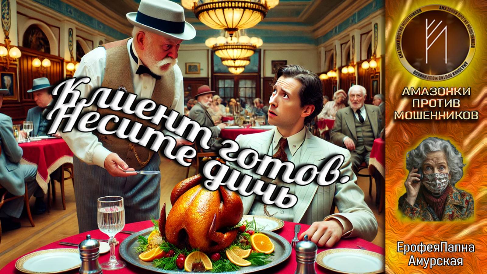 Дебют нового автора на нашем канале - ЕрофеяПална Амурская!!!