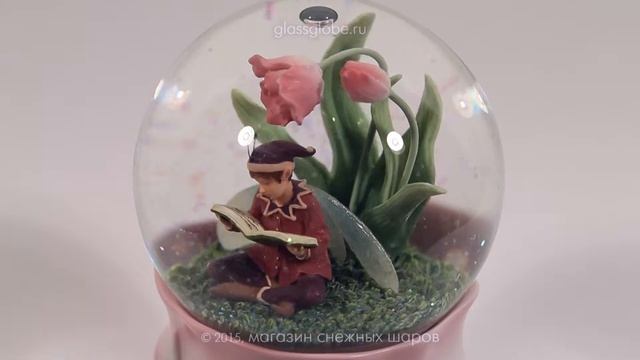 Стеклянный шар с блестками "Гармония" смотреть онлайн