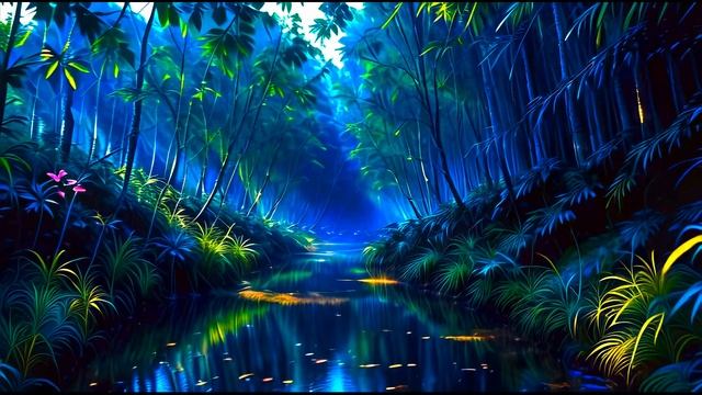 Portals In The Woods - 1 hour - 4K ULTRA HD 60fps смотреть онлайн