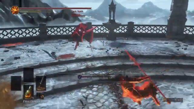 Darksouls 3 PVP: Ornstein Champion of The Pit смотреть онлайн