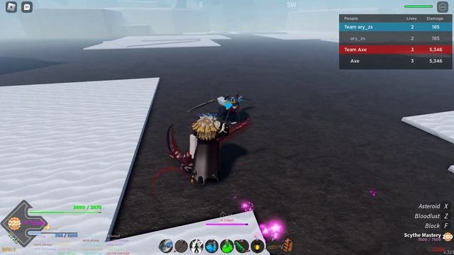 Destroying ZS (zanderix slayer) clan / PROJECT SLAYER BLOOD PVP смотреть онлайн