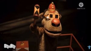 The Banana Splits Movie Cover with Fnaf