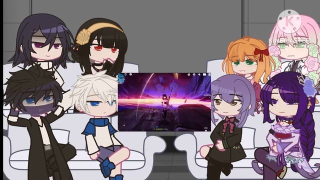 || [FULL PART] Fandoms react to each other || Raiden Ei || 1/8 || смотреть онлайн