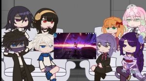 || [FULL PART] Fandoms react to each other || Raiden Ei || 1/8 ||