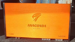 Обзор и прослушивание SQ моноблока Anaconda 1.800 by Dl audio