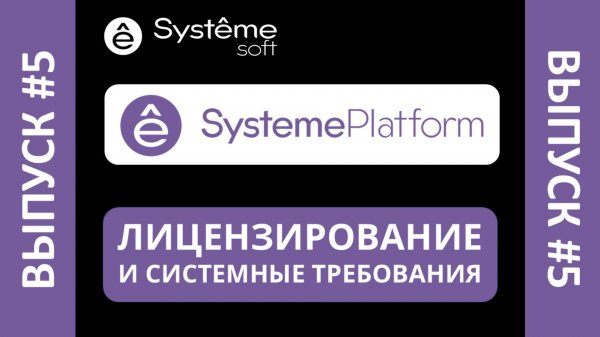 SystemePlatform: лицензирование и системные требования