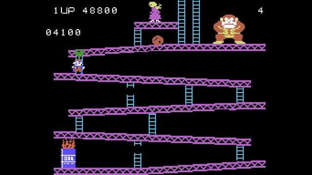 Donkey Kong (ColecoVision) - Playthrough [HD] | RetroGameUp