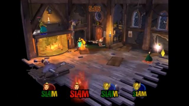 Shrek SuperSlam - 2 Fiona VS 2 Fiona Ogre