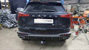 Фаркоп на Haval F7 II поколение с 2024 г.в, легкосёъмный шар под квадрат.