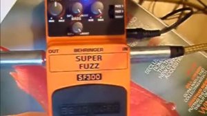 Behringer sf300 Superfuzz DEMO