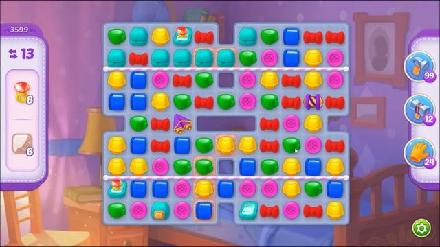 Homescapes Level 3599 - NO BOOSTERS 🏠 | SKILLGAMING ✔️