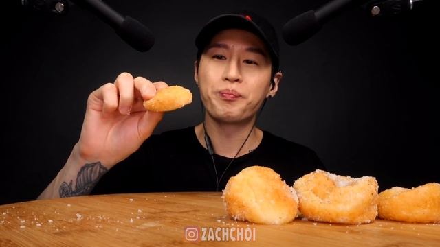 ASMR MOZZARELLA CHEESE BALLS MUKBANG (No Talking) COOKING & EATING SOUNDS | Zach Choi ASMR