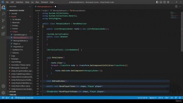 Unity Game Tutorial Monopoly 3D - Board Game2