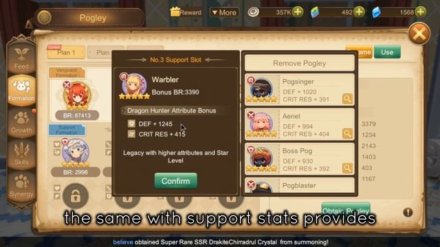 It's All About Pogley [Formation, Skill & Synergy Build] - Draconia Saga Sea #37
