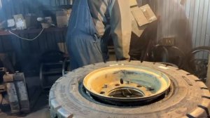 опрессовка цельнолитых шин