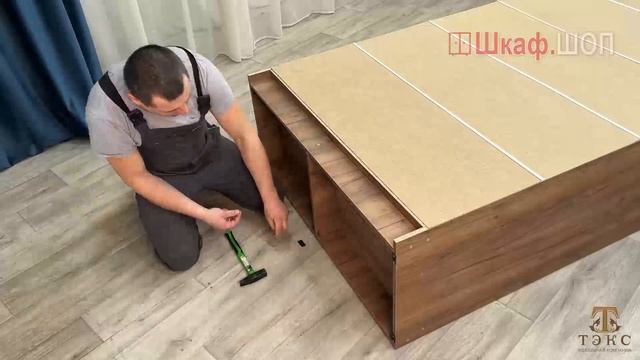 Шкаф Вегас 1200, сборка ШкафШоп смотреть онлайн