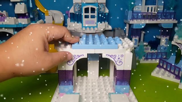 MAKE SNOW CASTLE WITH FROZEN ELSA & ANNA смотреть онлайн
