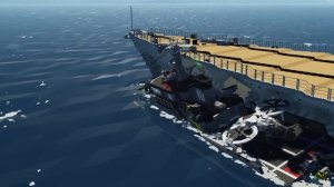 SINKING BATTLESHIP SURVIVAL! (Stormworks)