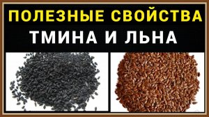 ПОЛЕЗНЫЕ СВОЙСТВА ТМИНА И ЛЬНА
