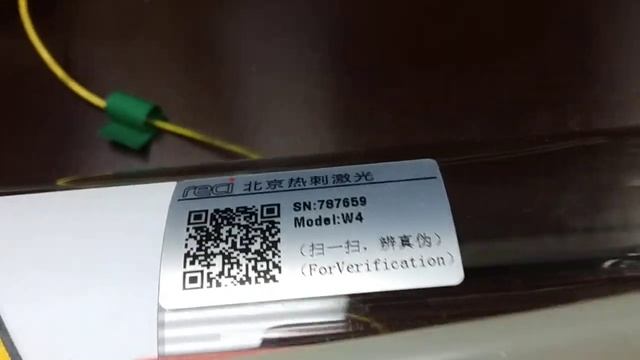 Reci W4 (100-130 Вт) Лазерная трубка Co2 проверка перед отгрузкой смотреть онлайн