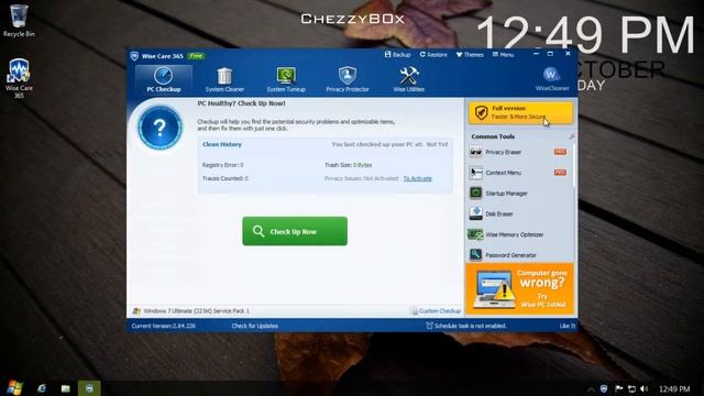 ► Wise Care 365 Pro 2.87 + License Key  For Free