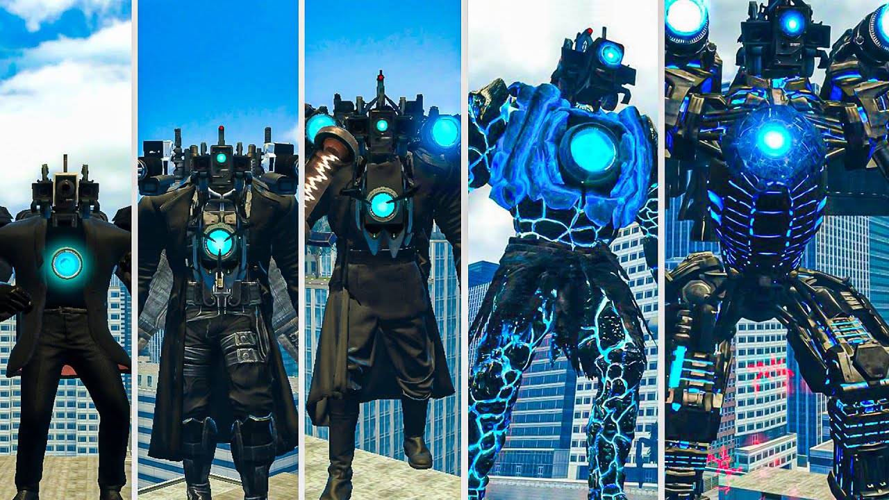 ULTRA CAMERA BOSS ПРОТИВ ТУАЛЕТНЫХ БОССОВ SKIBIDI, ASTRO GMAN 5.0 ПРОТИВ TITAN CAMERAMAN смотреть онлайн