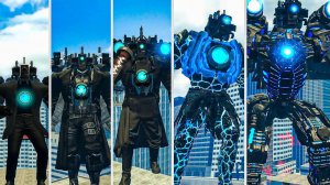 ULTRA CAMERA BOSS ПРОТИВ ТУАЛЕТНЫХ БОССОВ SKIBIDI, ASTRO GMAN 5.0 ПРОТИВ TITAN CAMERAMAN