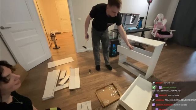 ГЛЕБ СЛОМАЛ ШКАФ  КОРЕ | КИШКИ СКВАД