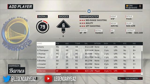 REBUILDING THE '15 - '16 GS WARRIORS!! THE ULTIMATE SUPERTEAM?!! - NBA 2K17 MYLEAGUE смотреть онлайн