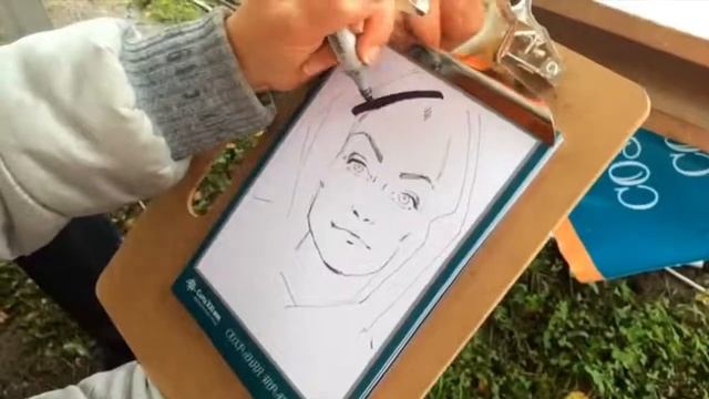 «Художник на мероприятие» на фестивале «Традиция»2