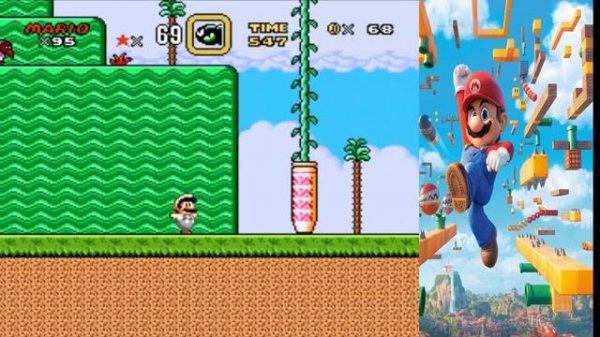 SMW: THE LOST ADVENTURE - EPISODE 1 REMASTERED (no commentary) I World 9.1 - LOST WORLD