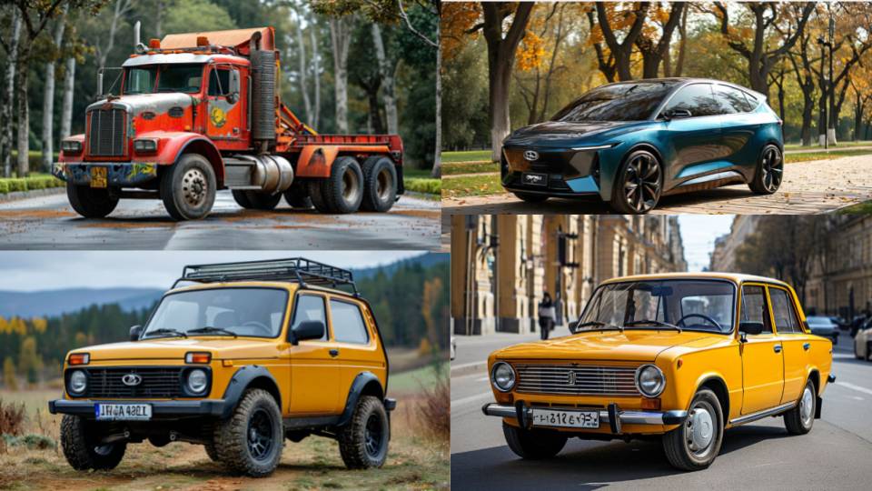 ВАЗ Aura, Нива спорт за 2 млн, электромобиль копейка 2101, автокомпоненты Н. Челнов Камского региона смотреть онлайн