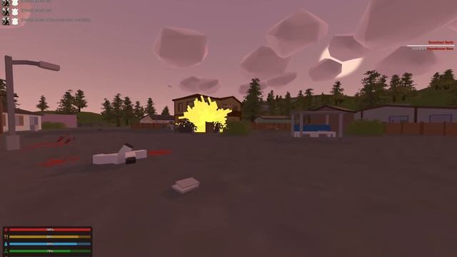 Unturned Fire Zombie Quest Boss - Russia Map